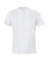 GIACCA CUOCO UNISEX MANICA CORTA THIAGO - BIANCO