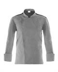 GIACCA CUOCO UNISEX MANICA LUNGA RAUL - GRIGIO CHIARO