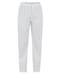 PANTALONE CUOCO UNISEX PLUTONE - BIANCO